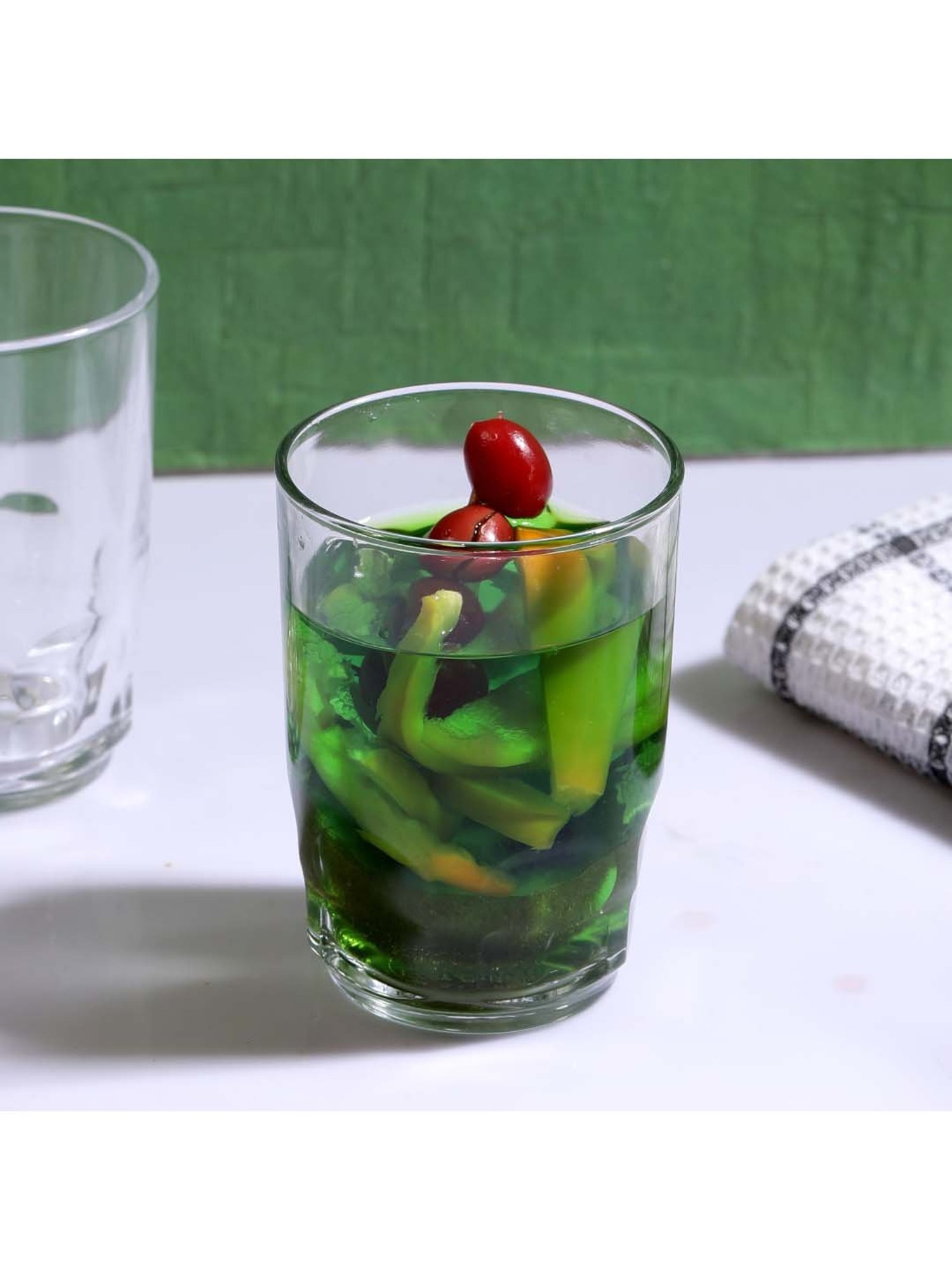 Duralex 'Hilal' Transparent Glass 14.5 cm Tumbler (0.255 L) - Set of 6