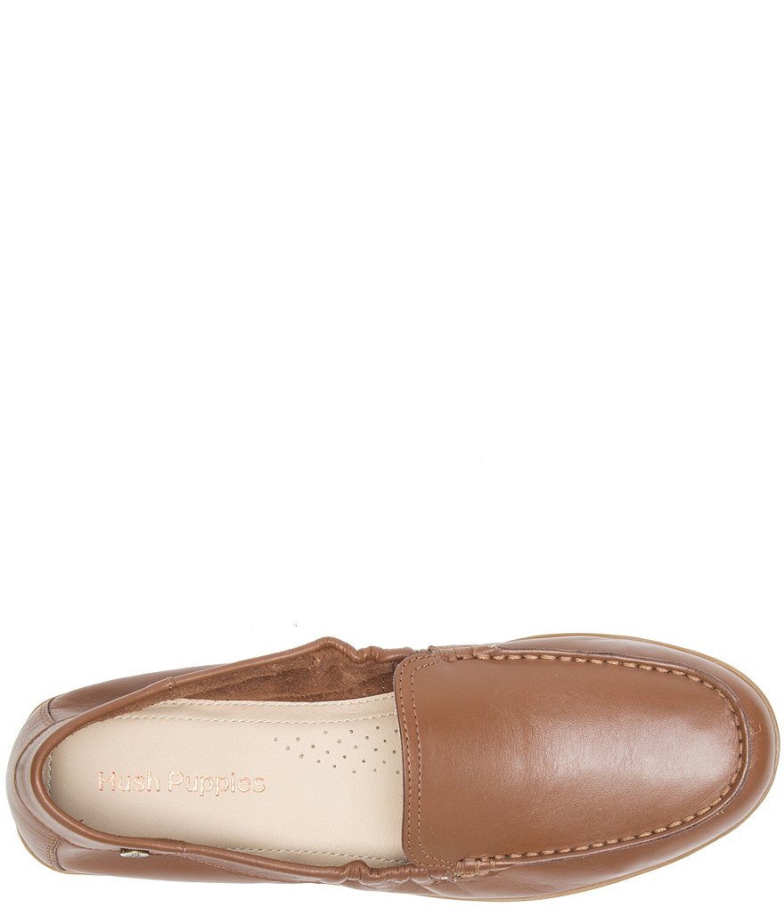 Hush Puppies Aidi Leather Mocc Slip-Ons