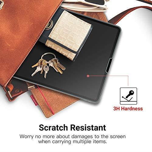MoKo Screen Protector Paper-Like Compatible iPad Pro 11" 2018, [Anti-Scratch] [Anti-Glare] Same Like Writing On Paper PET Film for iPad Pro 11 inch 2018 Tablet - Clear