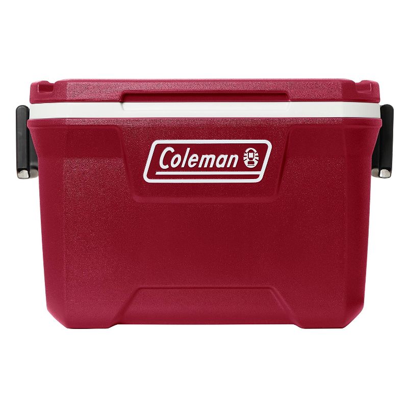 Coleman 52-Quart Hard Ice Chest Cooler - Mahogany Red