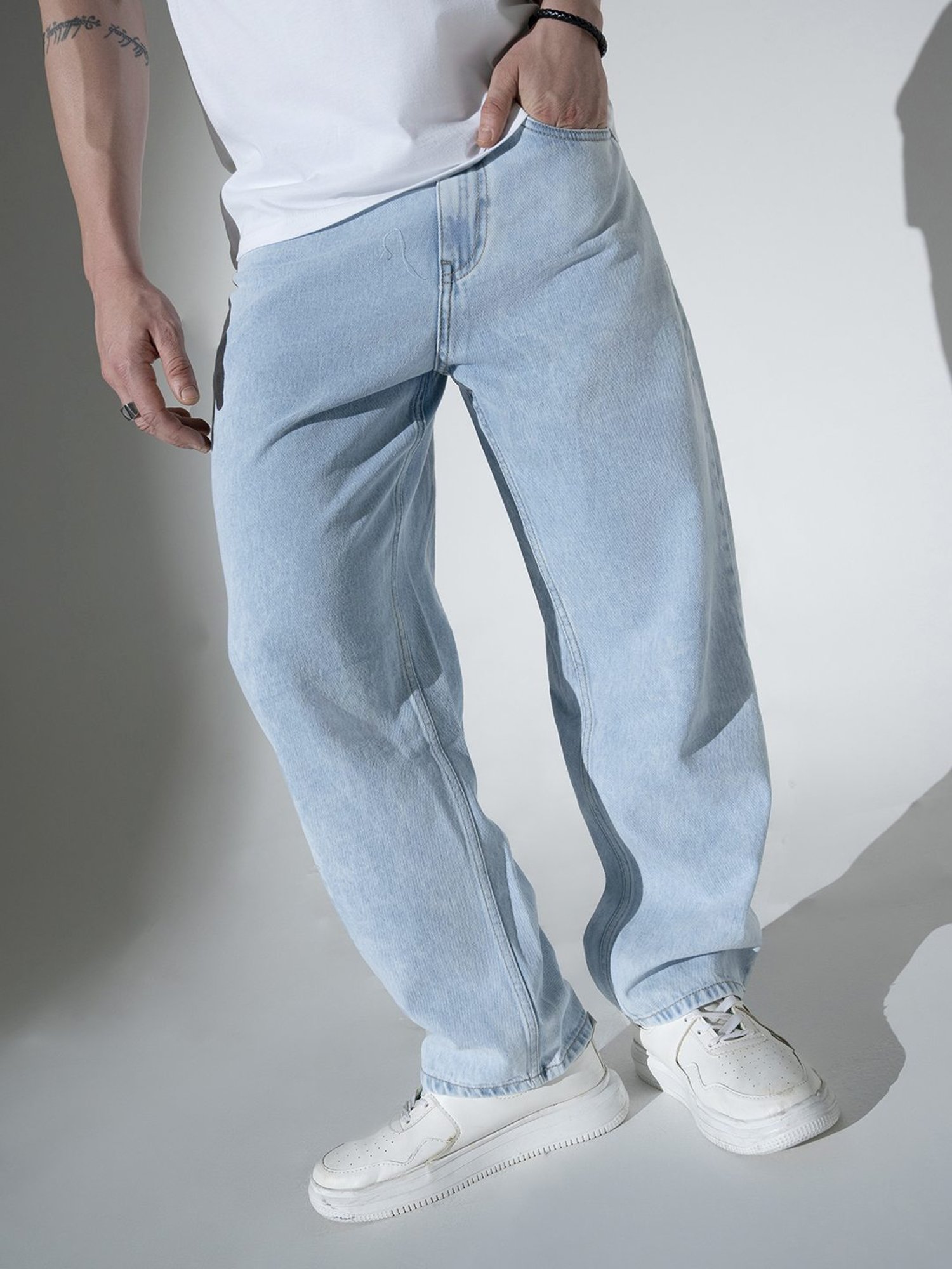Hubberholme Blue Relaxed Fit Jeans