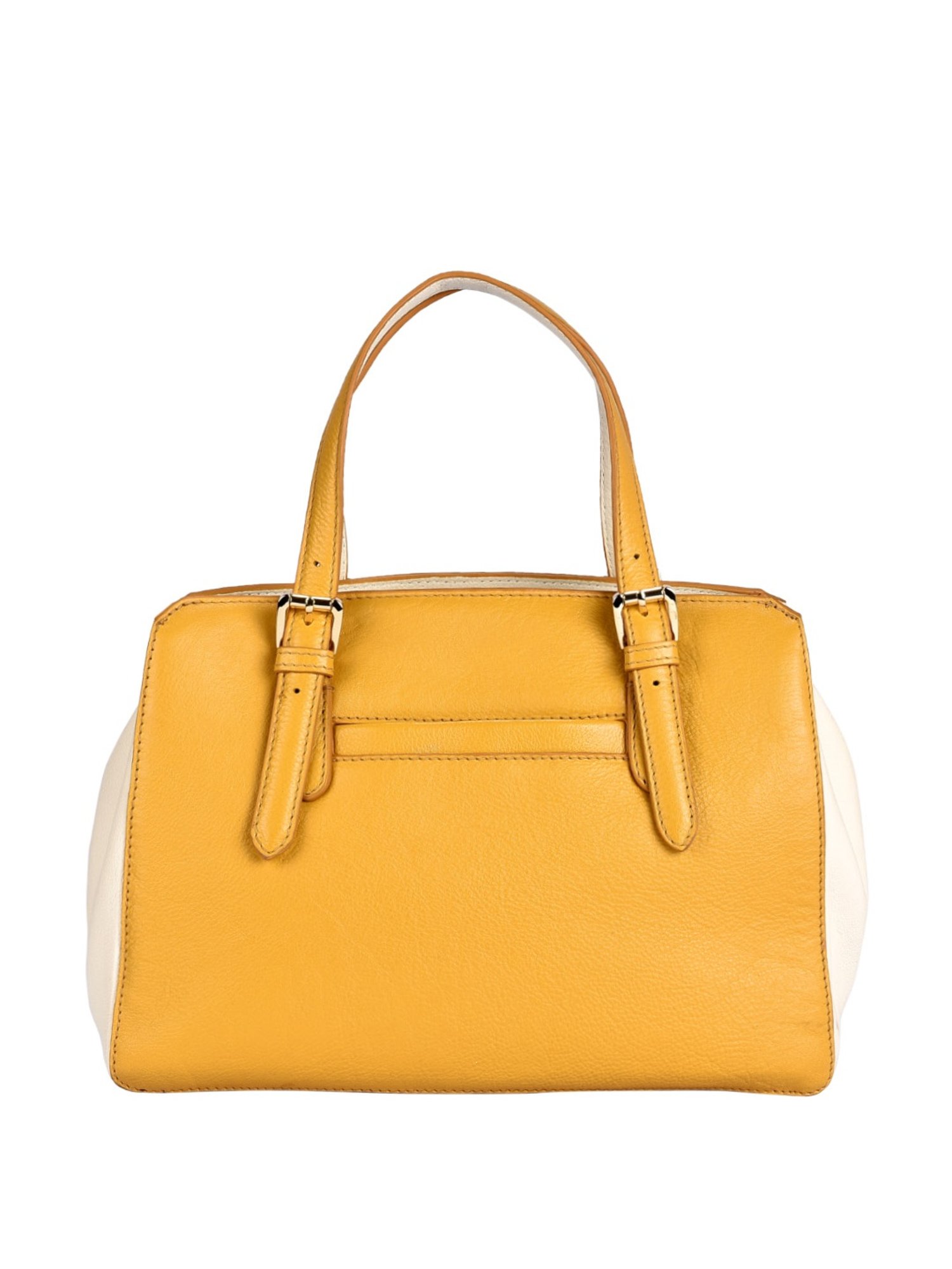 Eske Emma Yellow Rivets Medium Handbag