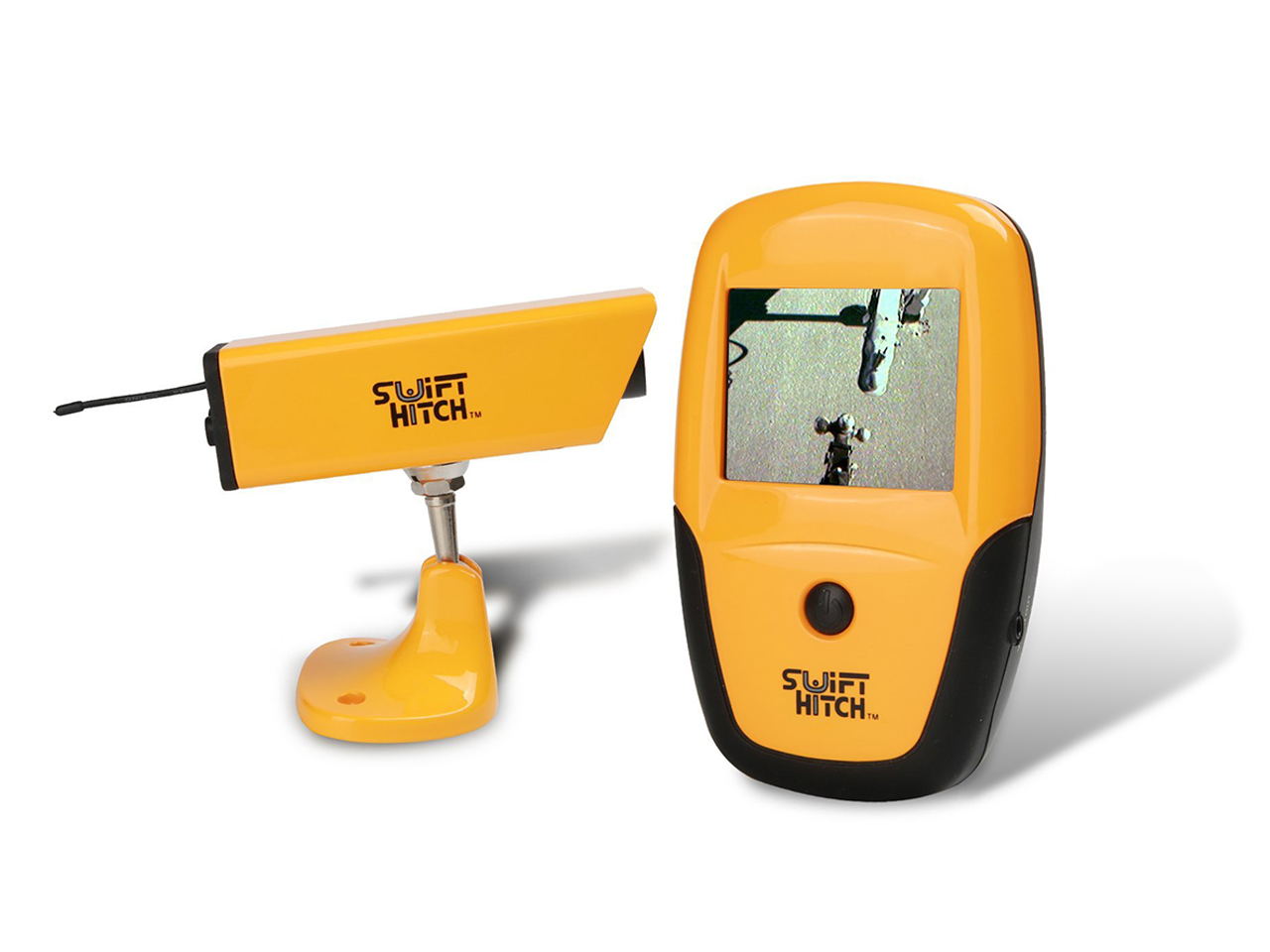 SWIFT HITCH SH02D Waterproof Digital Portable Wireless Backup Camera System IOS/Andriod Device Supported,Small Infrared Camera to View Tight Dark Space for RVs/5th Wheel Campers/Enclosed Cargo Trailer