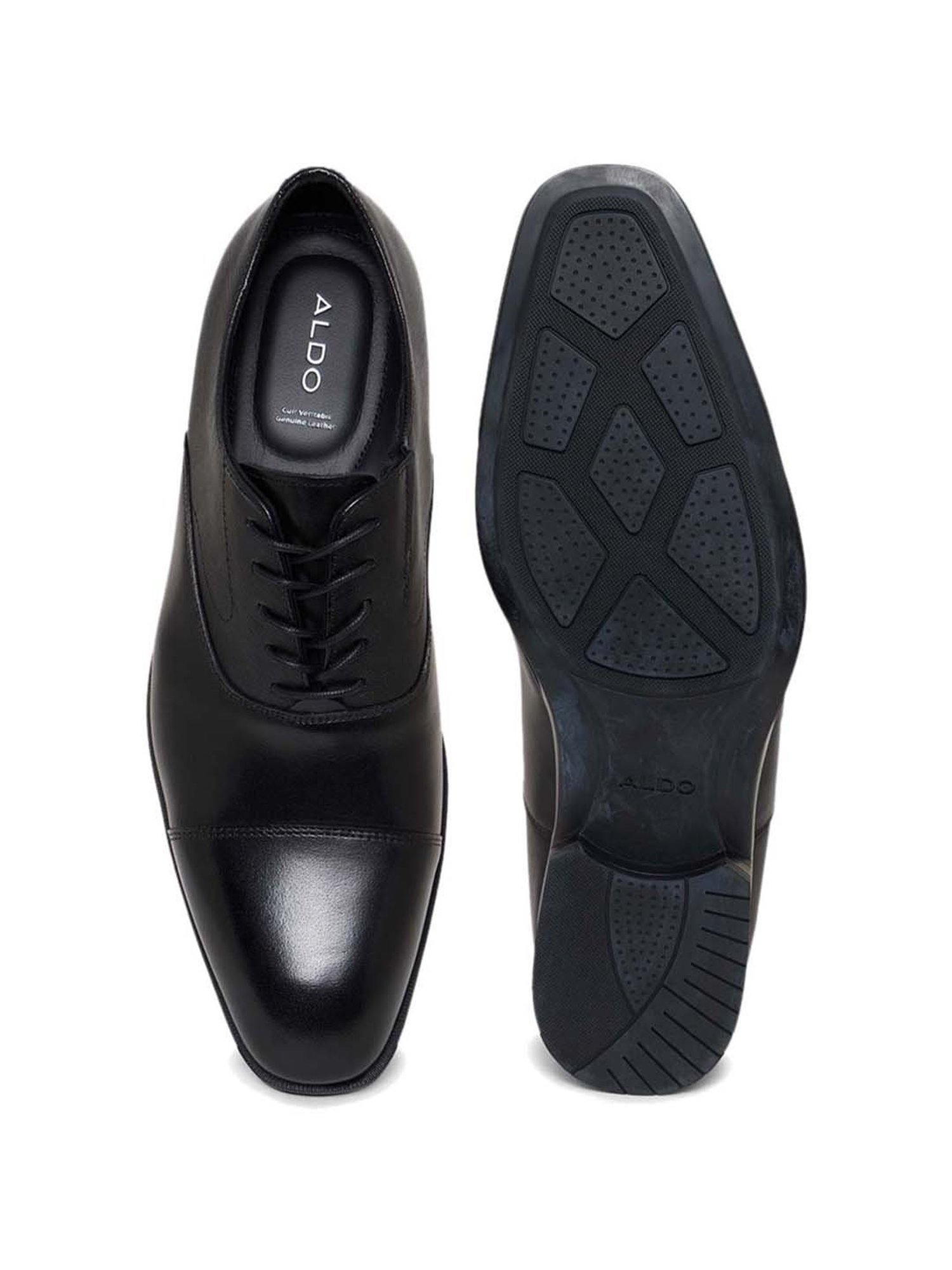 Aldo Men's Black Derby Shoes