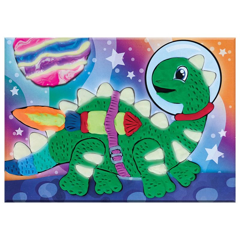 Faber-Castell Do Art Coloring with Clay Glow in the Dark Space Pets