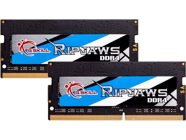 G.SKILL Ripjaws SO-DIMM 8GB 260-Pin DDR4 SO-DIMM DDR4 3200 (PC4 25600) Laptop Memory Model F4-3200C18S-8GRS