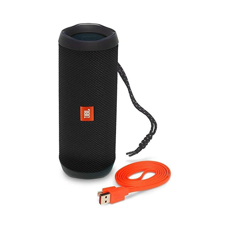 FLIP 4 Waterproof Portable Bluetooth Speaker Black