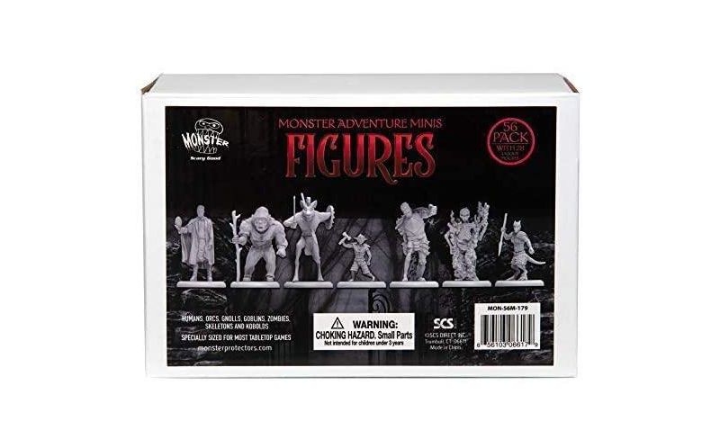 Monster Protectors Painted Fantasy Gnoll Mini Figures for D&D - 1", 8 Pieces