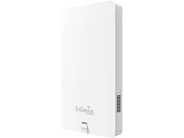EnGenius Technologies EWS660AP Wi-Fi 5 AC1750 3x3 Dual Band Outdoor Managed Access Point Features IP55 Rated, MU-MIMO, 29dBm Transmit Power, GigE Port (PoE Injector and Mounting Kit Included)