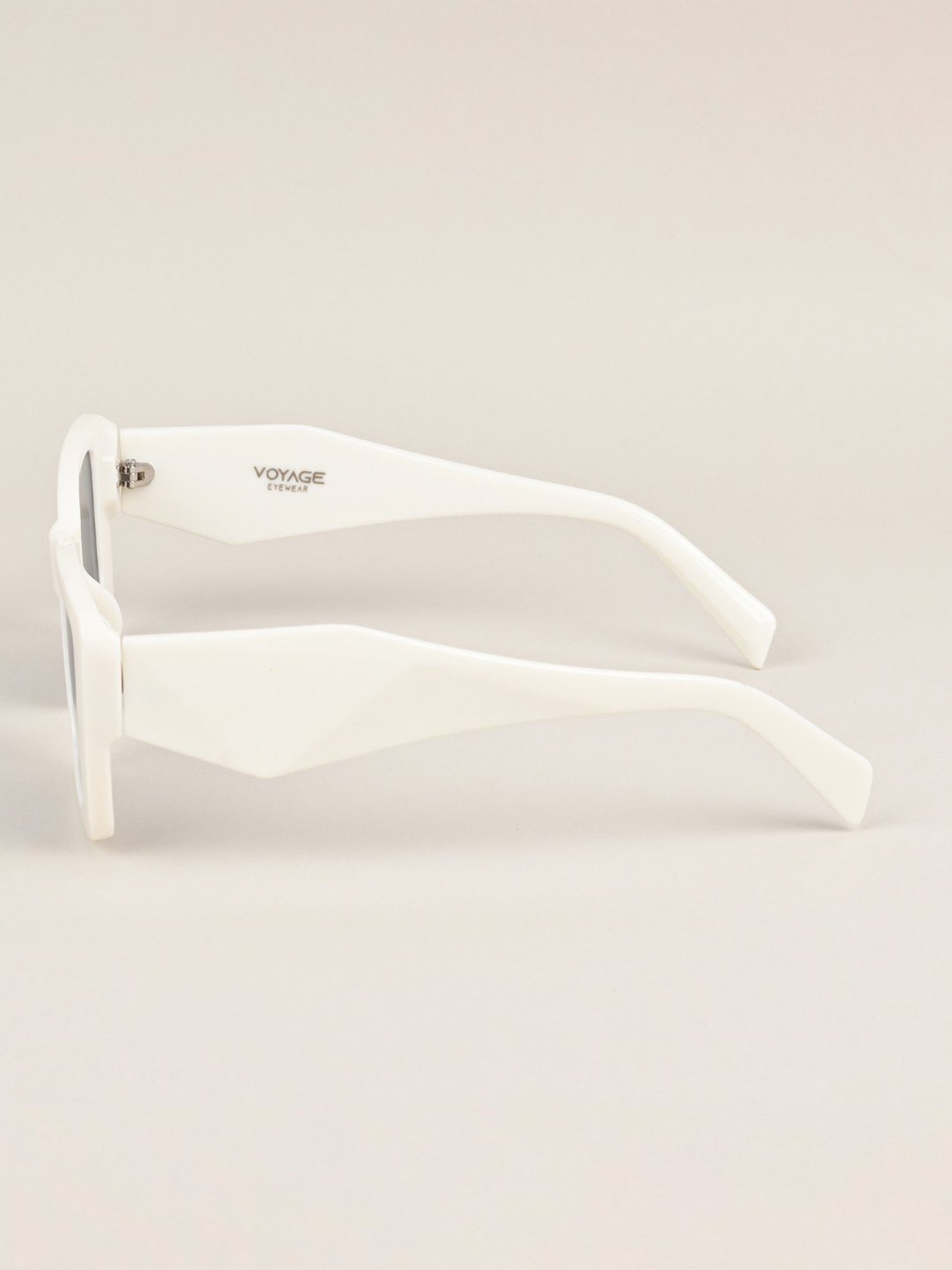 Voyage Black Wayfarer UV Protection Unisex Sunglasses