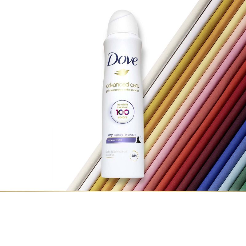 Dove Sheer Fresh 48-Hour Invisible Antiperspirant & Deodorant Dry Spray - 3.8oz