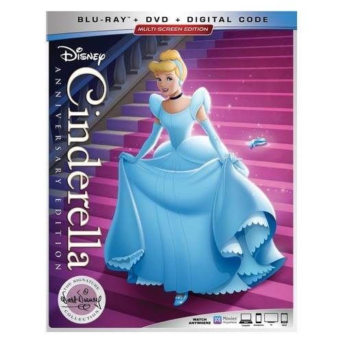 BUENA VISTA HOME VIDEO CINDERELLA-SIGNATURE COLLECTION (BLU-RAY/DVD/DIGITAL) (2 DISC) BR154577
