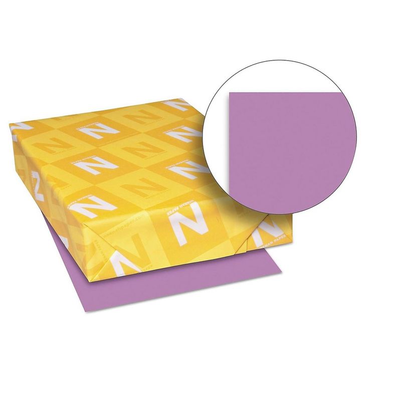NEENAH PAPER Exact Brights Paper 8 1/2 x 11 Bright Purple 50lb 500 Sheets 26771