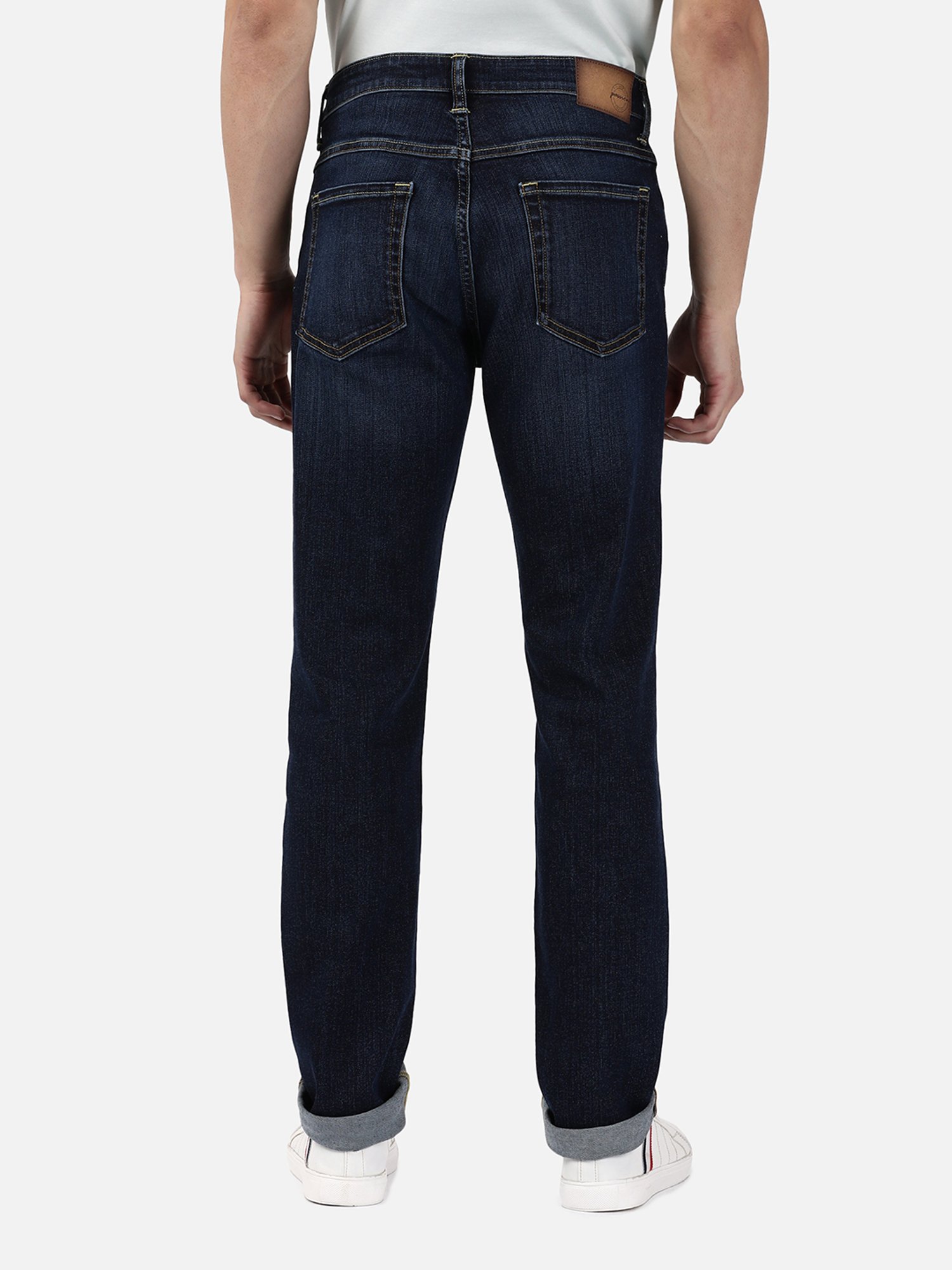 Passion Blue Slim Fit Lightly Washed Jeans