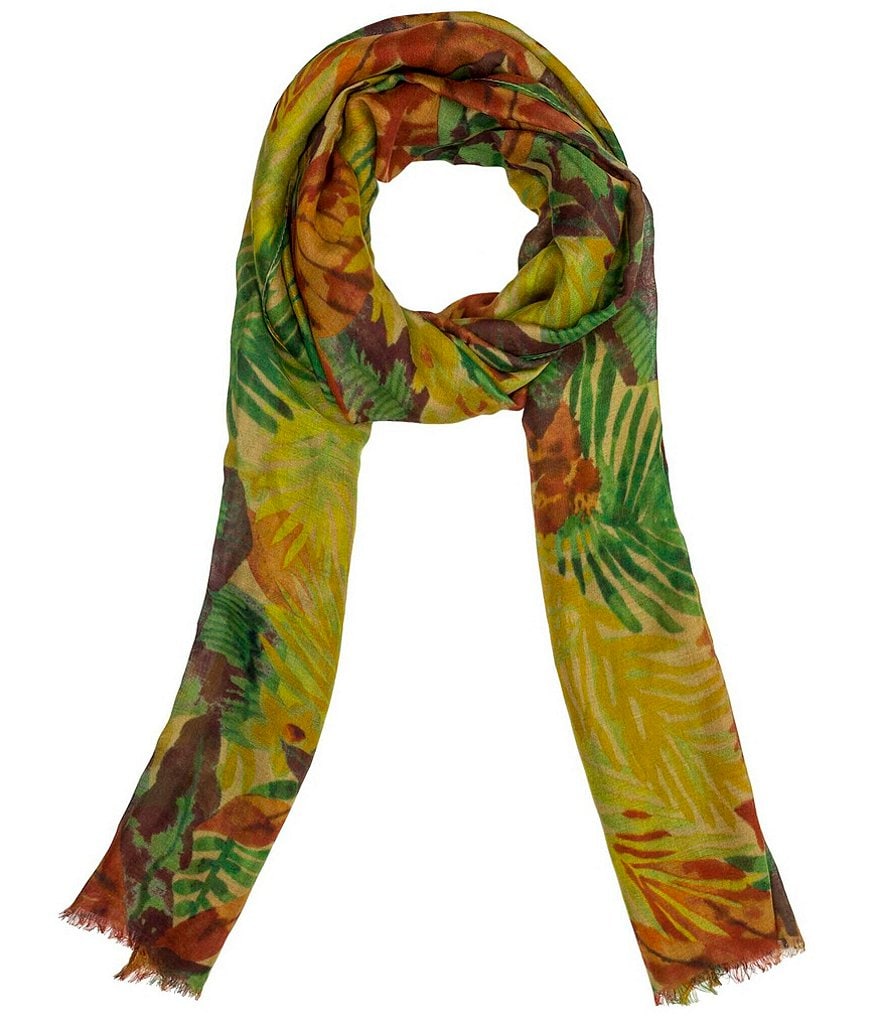 Echo Hammered Silk Oblong Scarf