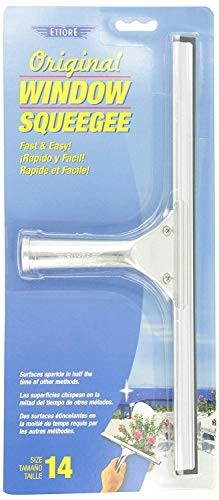 Ettore, 11114, 14", Professional Stainless Steel Window Squeegee