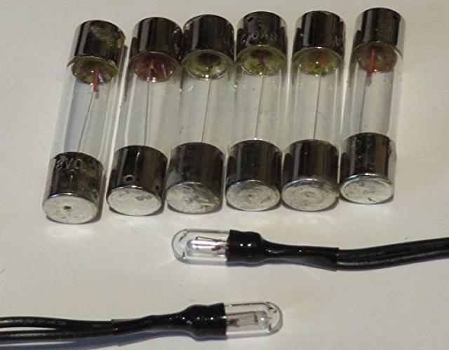 Complete Lamp Kit for Marantz 2216 - with 8v 200ma Fuse Lamps