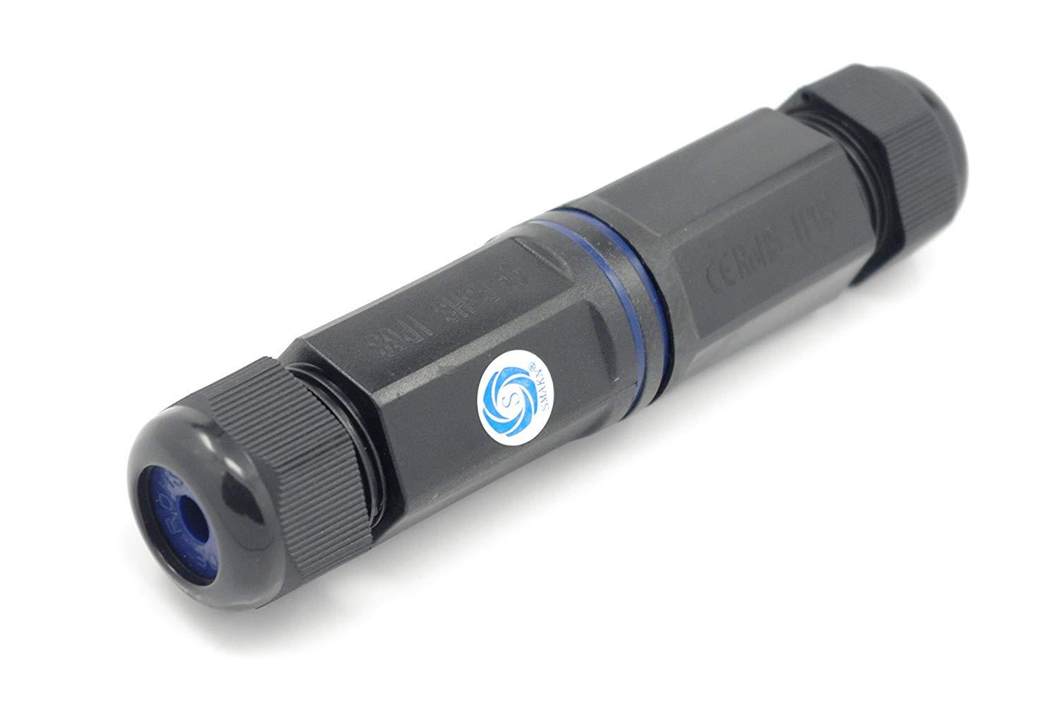 SMAKN Ip68 M25 Waterproof Rj45 Coupler, Female to Female, Shielded, Field Installable(CAT.6