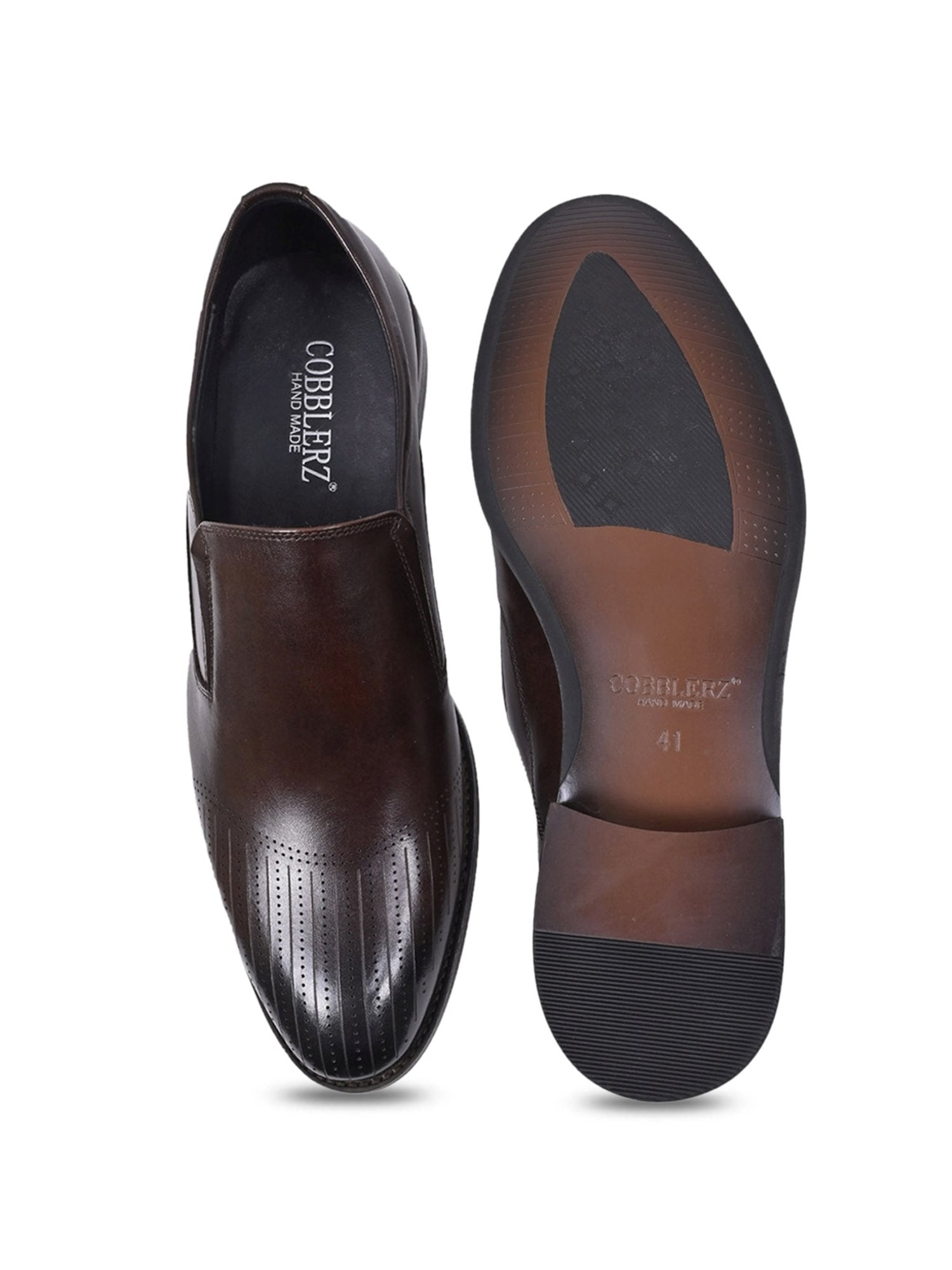 Cobblerz Men's Brown Casual Loafers