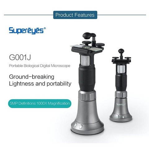 Supereyes G001J Digital Biology Microscope Portable Handheld Microscope