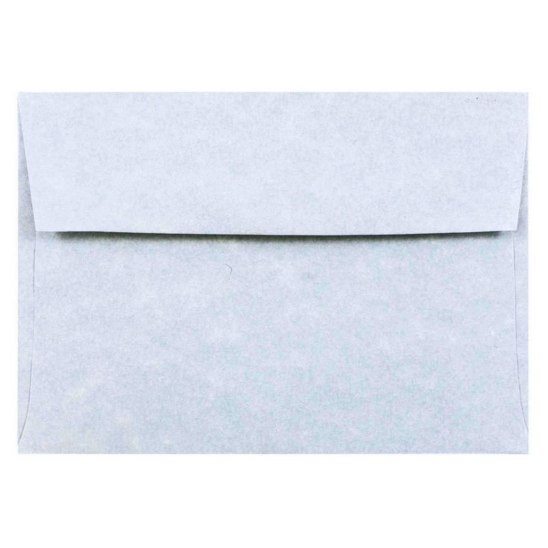 JAM Paper Envelopes 4Bar A1 50ct Parchment - Blue