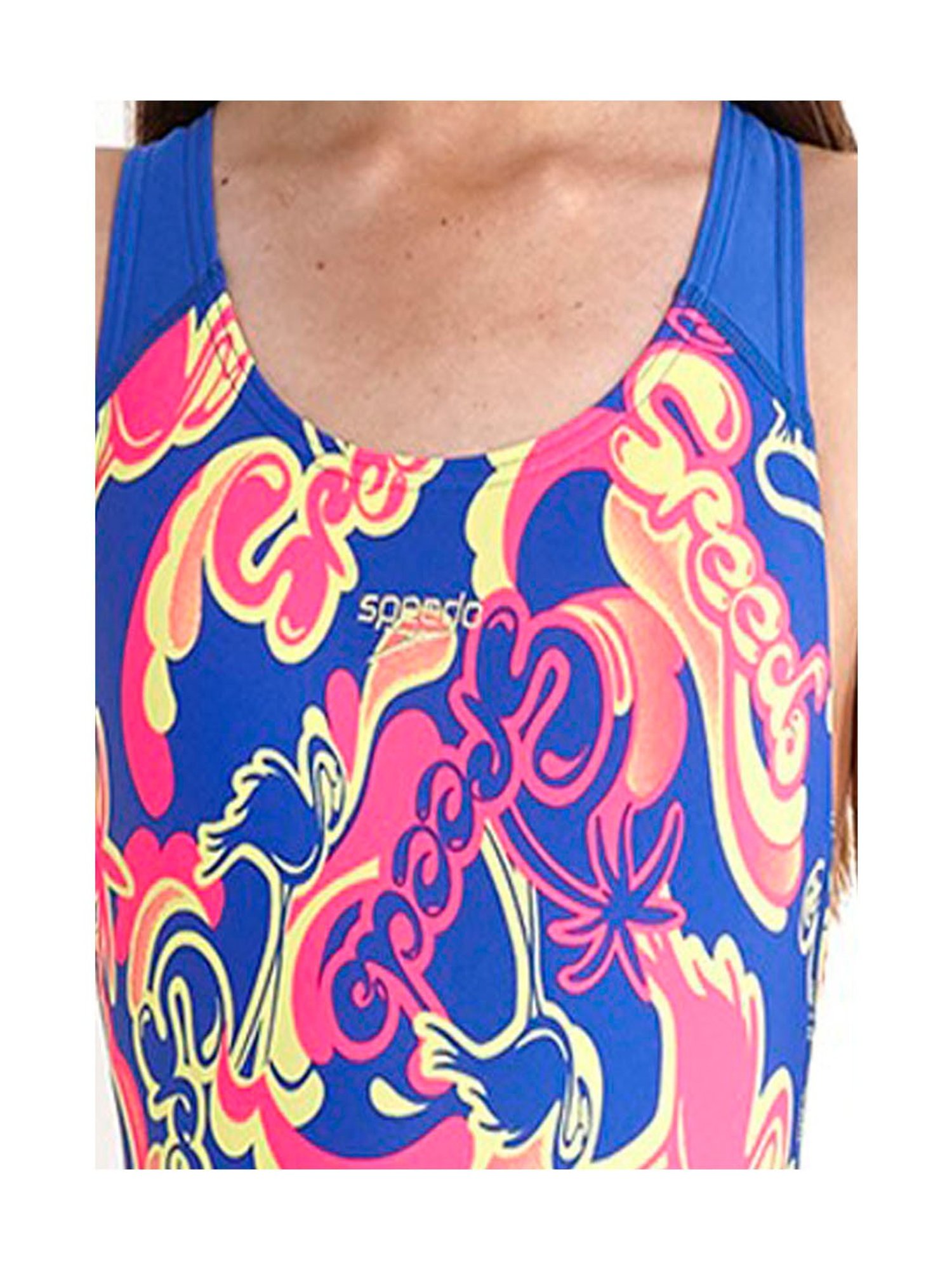 Cukoo Kids Red Printed Swimsuit