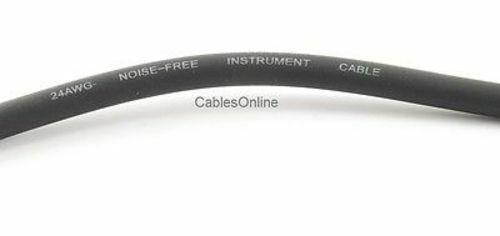 25ft. Kirlin XLR 3-Pin Male / 1/4" Mono Male Shielded OFC Microphone Cable