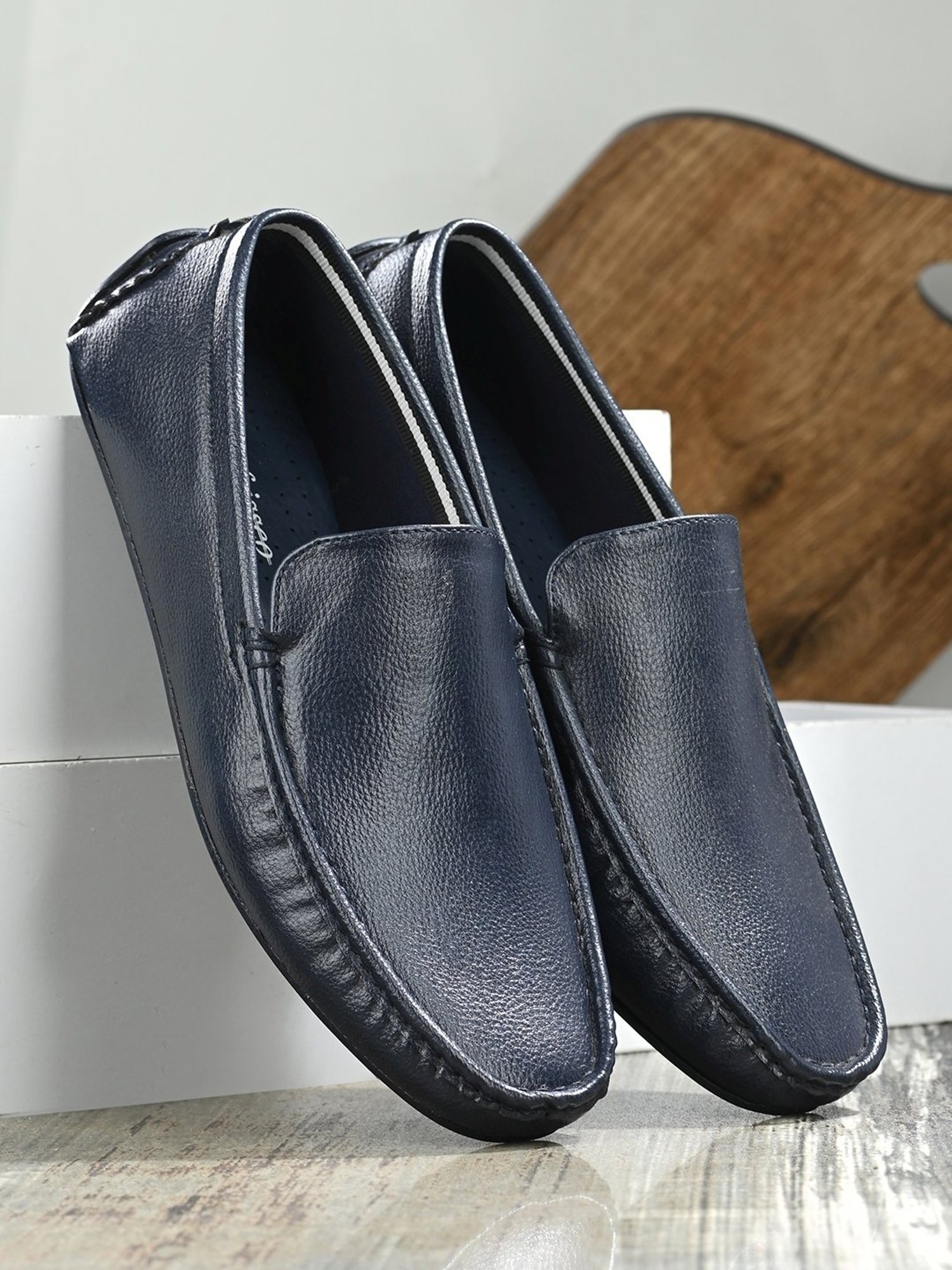 San Frissco Men's Blue Casual Loafers