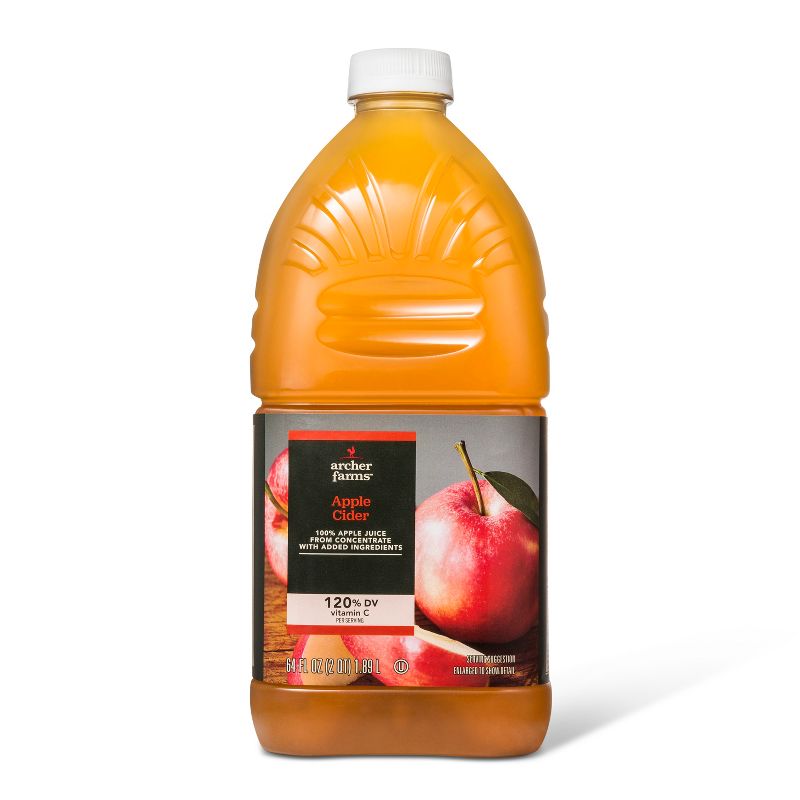 Old Fashioned Apple Cider - 64 fl oz Bottle - Archer Farms™