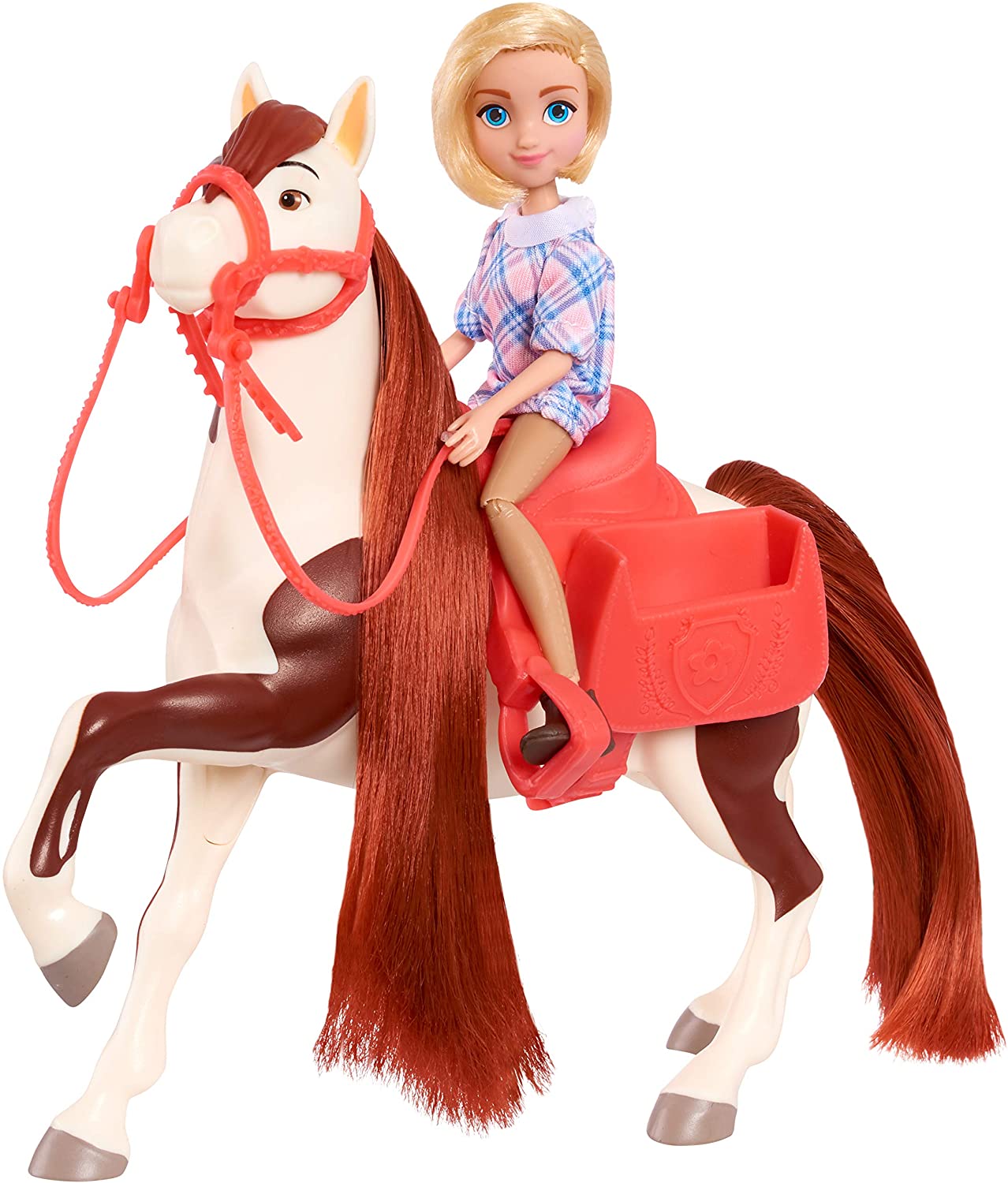 DreamWorks Spirit Riding Free Collector Doll & Horse, Abigail & Boomerange, by Just Play