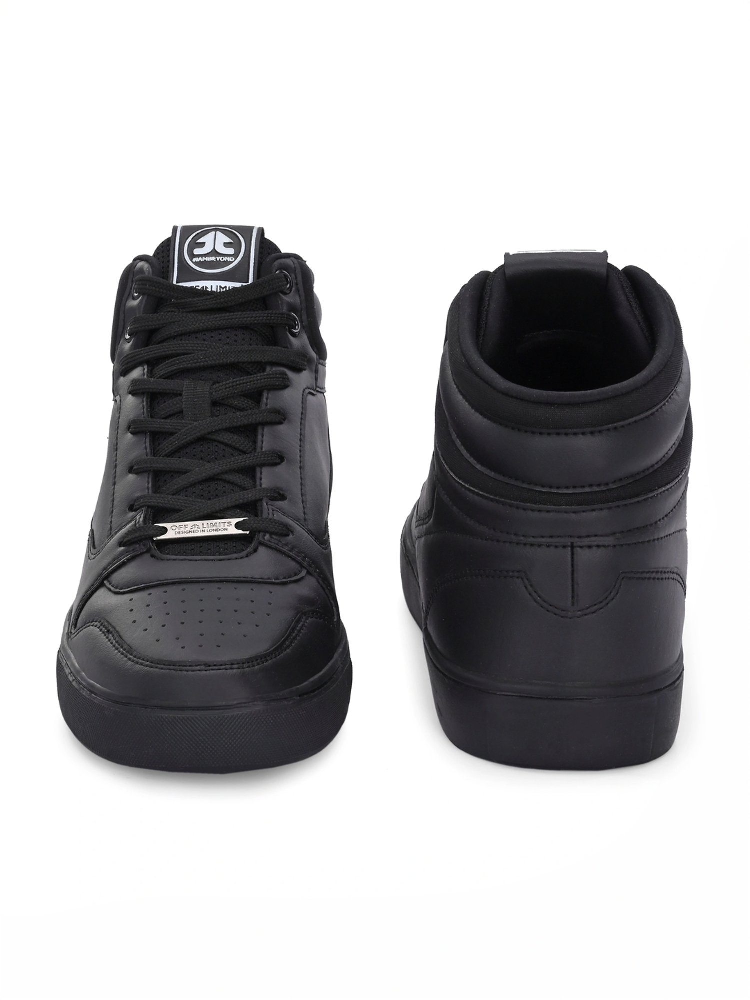 Off Limits Men's SCOOT Black Ankle High Sneakers