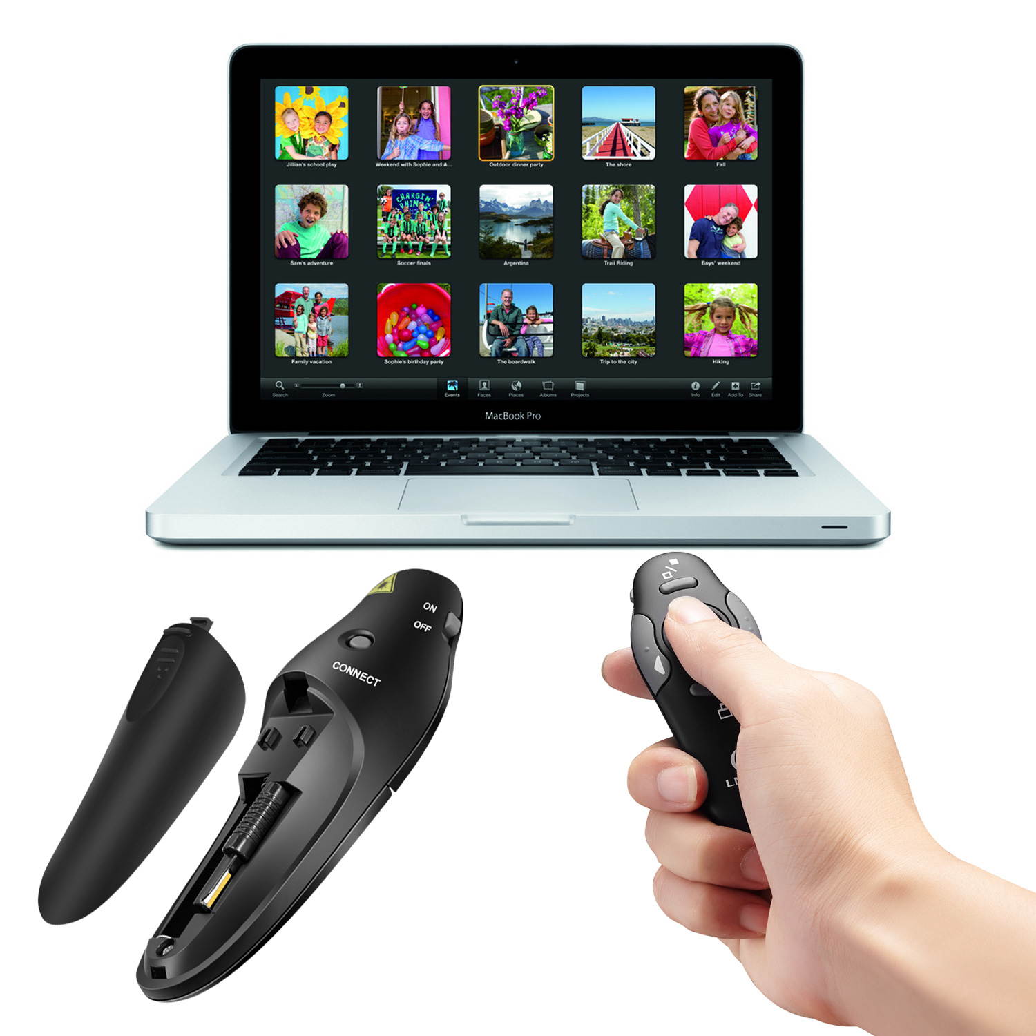 RF 2.4 GHz Laser Flip Pen Wireless RF PPT Controlor Presentation Pen Presentation Presenter Mouse Remote Control USB Flip Laser Pointer Pen