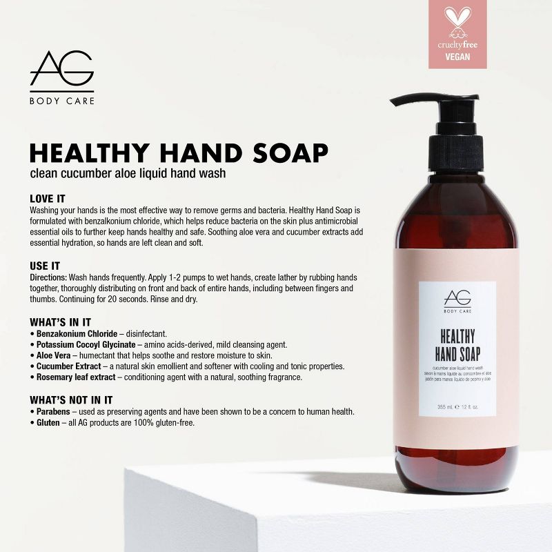 Raw Sugar Liquid Hand Soap Avocado + Cactus Pear - 16.9 fl oz