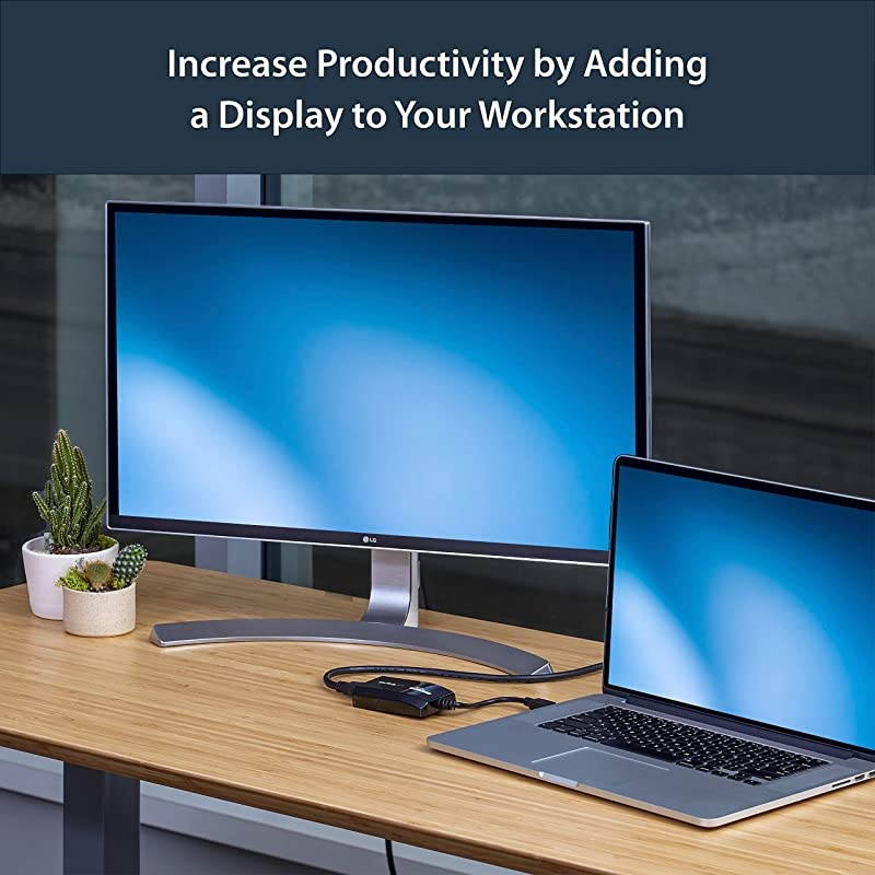 com USB 30 to HDMI External Video Card Adapter DisplayLink Certified 1920x1200 MultiMonitor Graphics Adapter Supports Mac Windows USB32HDPRO