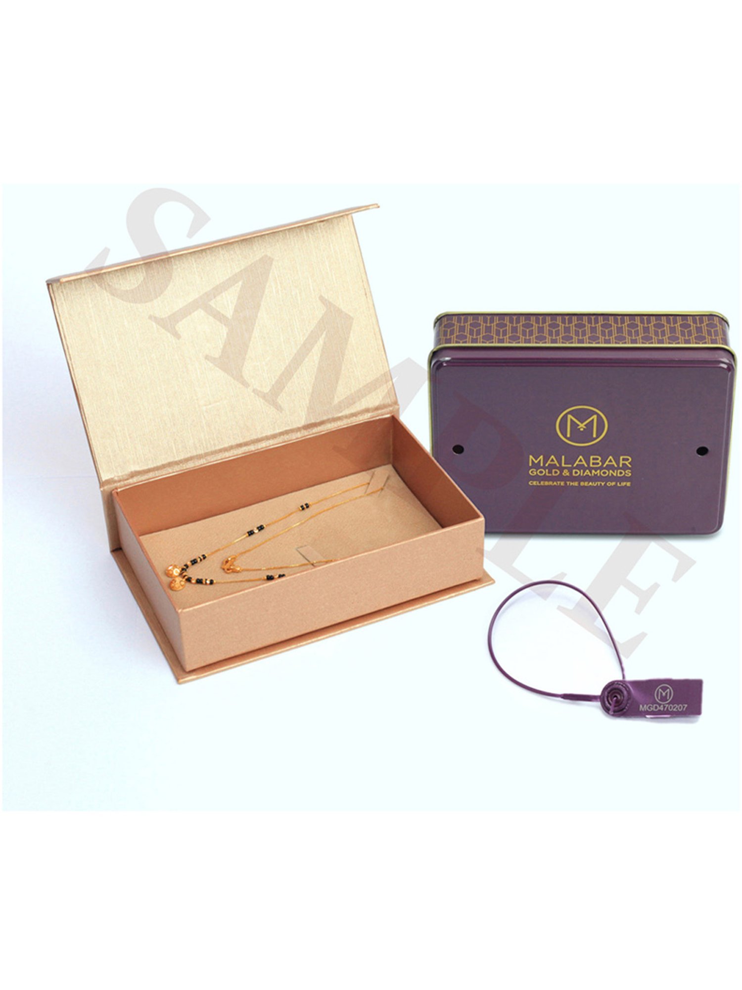 Malabar Gold & Diamonds 22k Yellow Gold Mangalsutra For Women