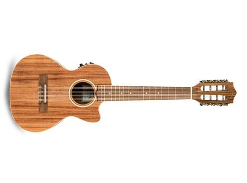 Lanikai ACST-8CET Acacia 8-String with Kula Preamp A E Ukulele Natural