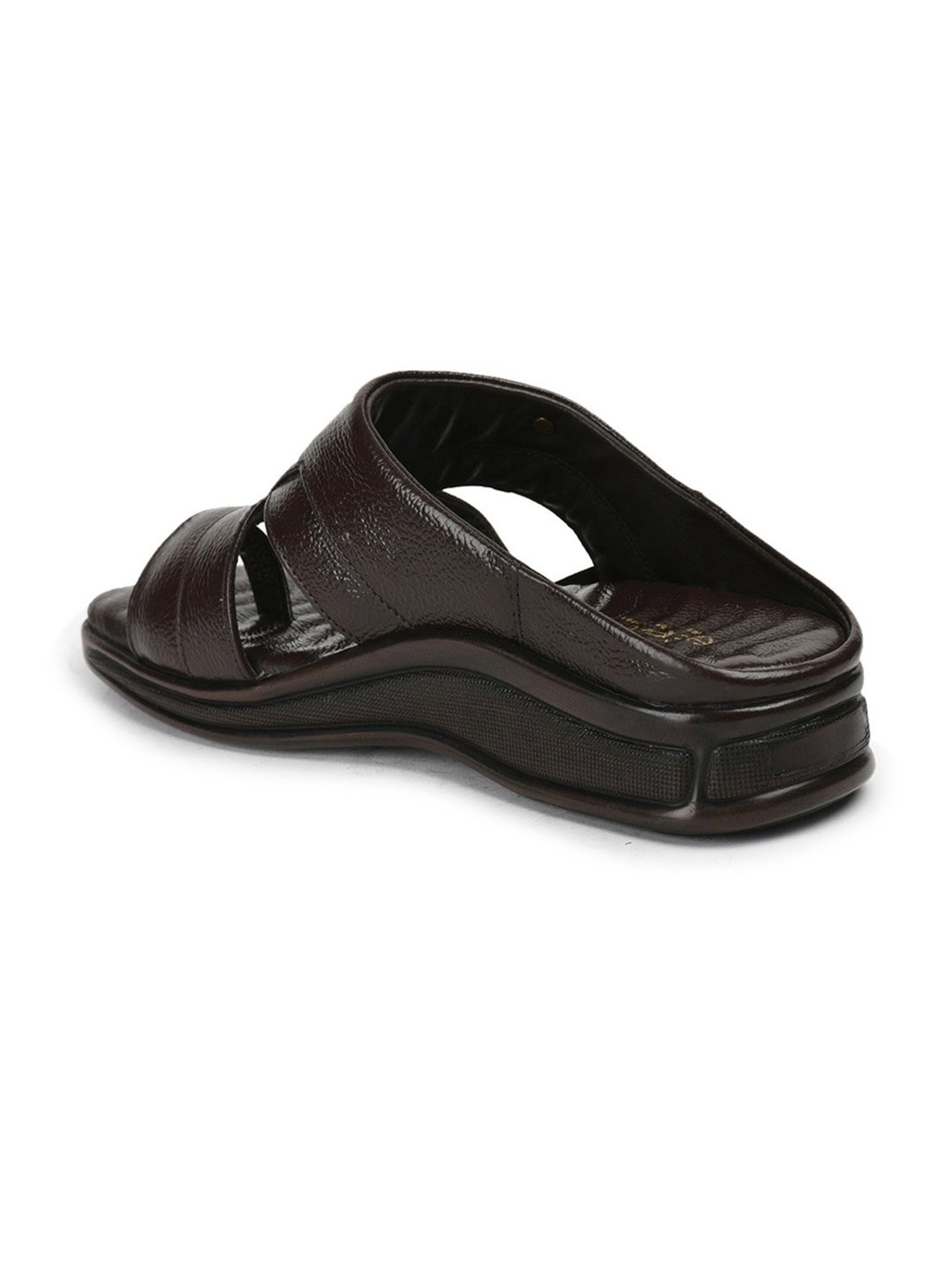 Healers by Liberty Men's Brown Toe Ring Sandals