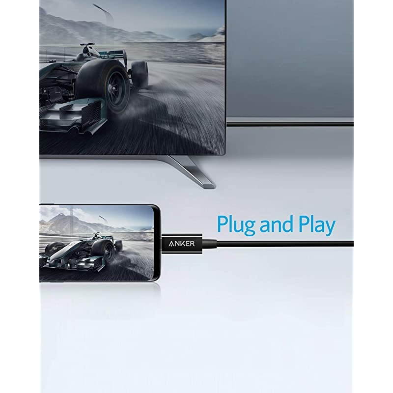 USB C to HDMI Cable for Home Office 6ft Type C to HDMI Adapter Supports 4K 60Hz for MacBook Pro MacBook Air iPad Pro Surface Book 2 Galaxy S20 and More