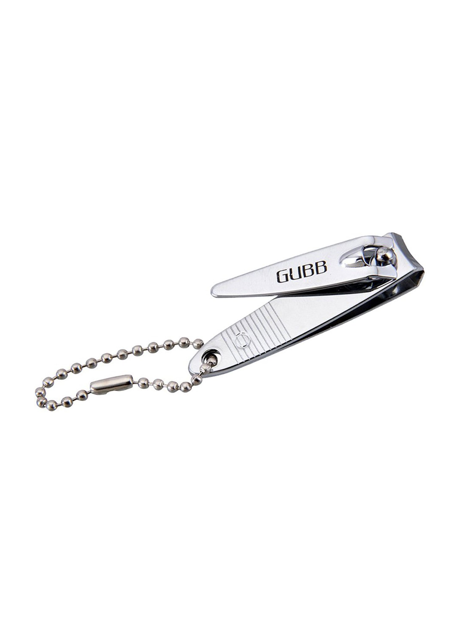 GUBB Finger Nail Clipper with Keychain, Stainless Steel Nail Cutter