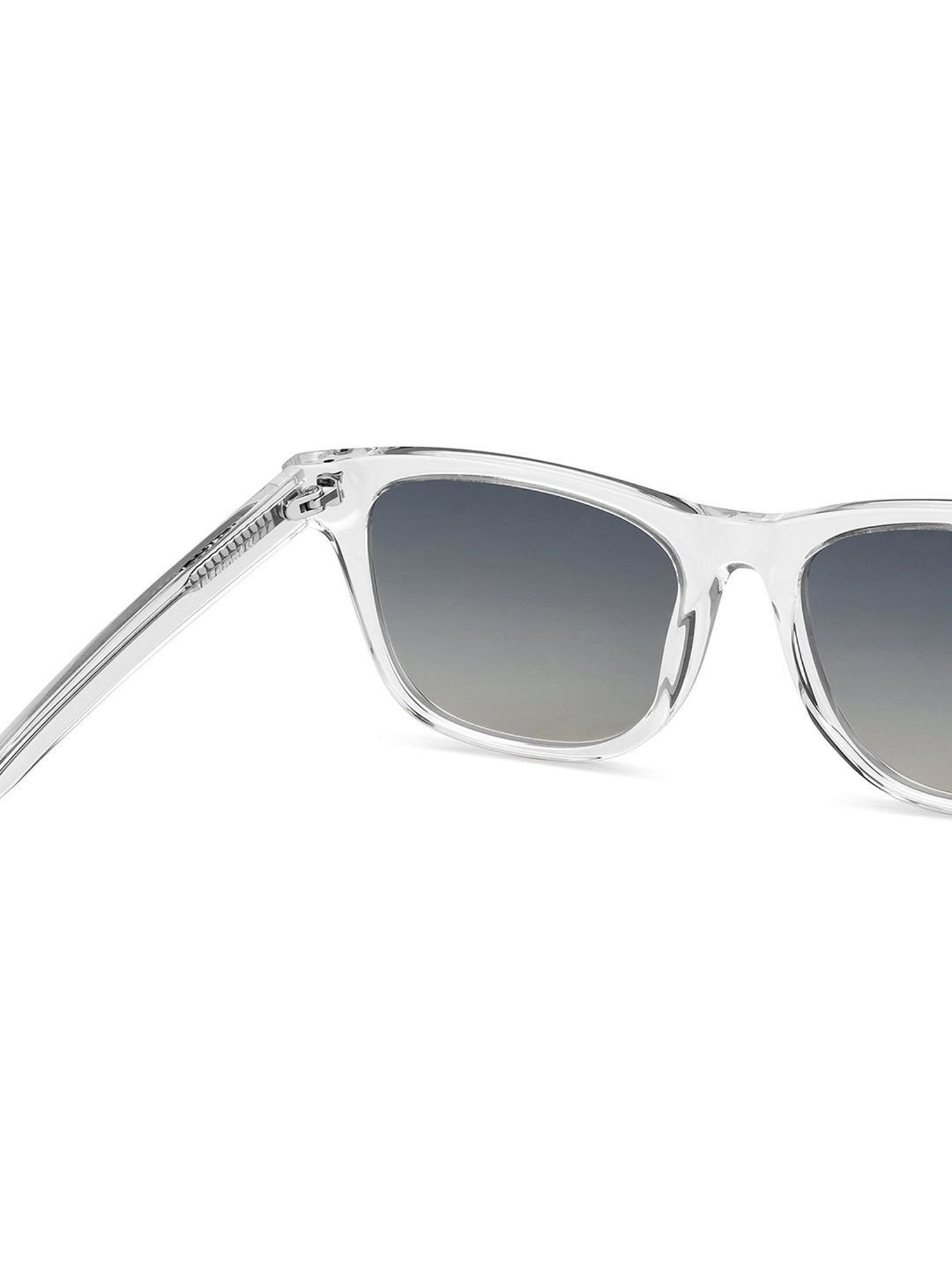 John Jacobs JJ S14668 Grey Polarized Square Sunglasses