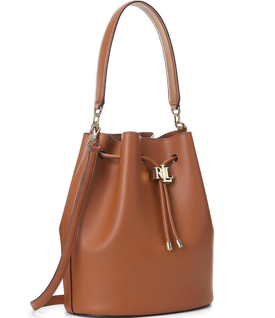 COACH Colorblock Leather Willow Bucket Bag