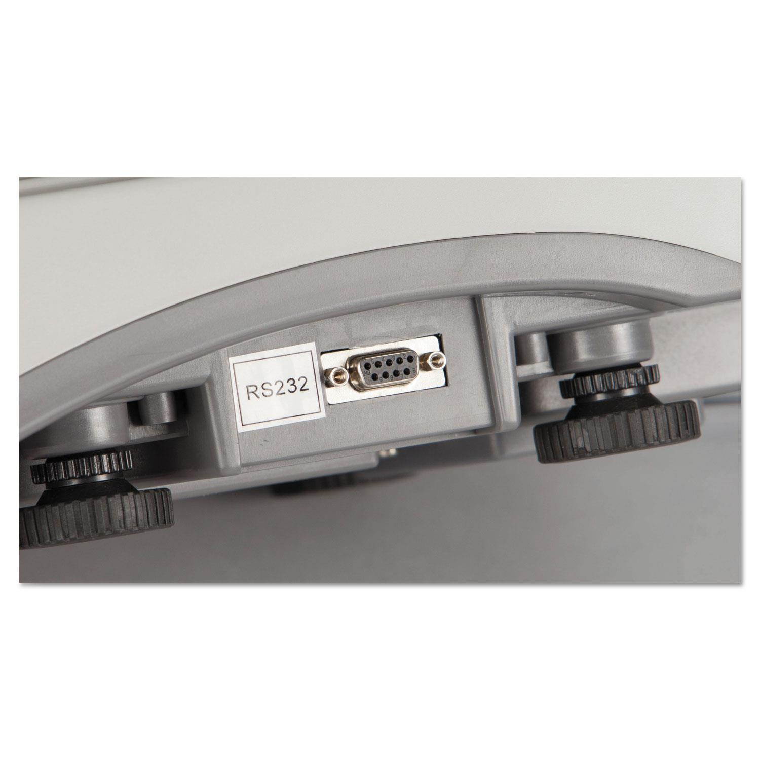 Brecknell Electronic 60 lb Coin & Parts Counting Scale 11 1/2 x 8 3/4 Gray B140