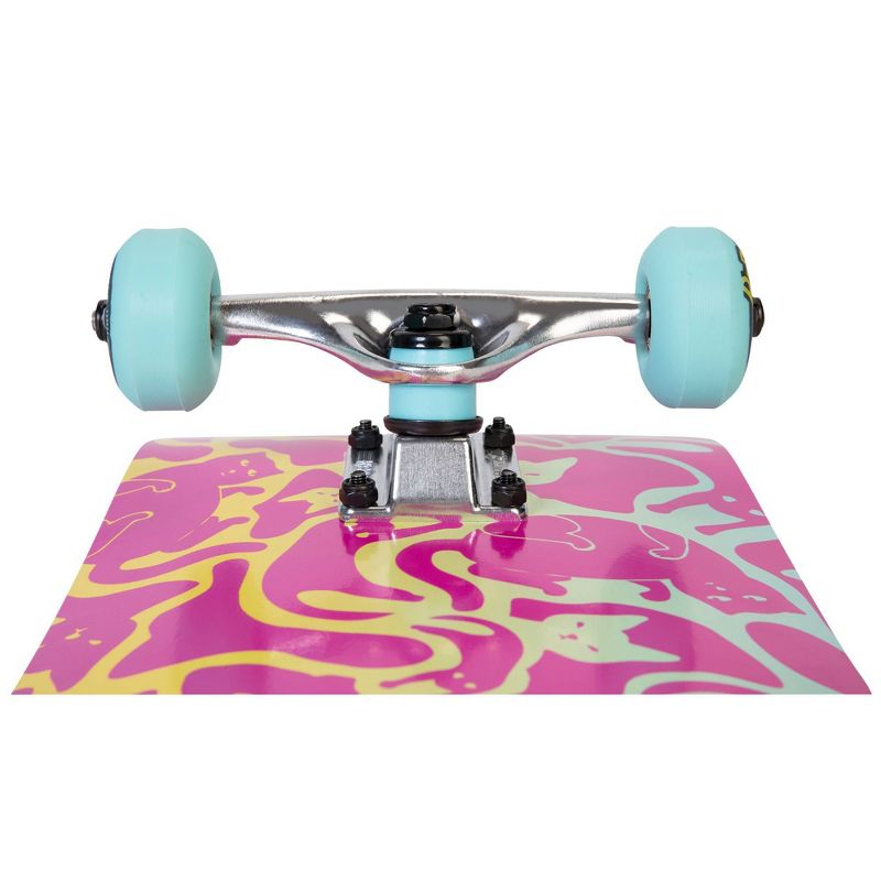 Kryptonics 23" Mini Fat Born Free Cruiser Board - White/Red/Blue