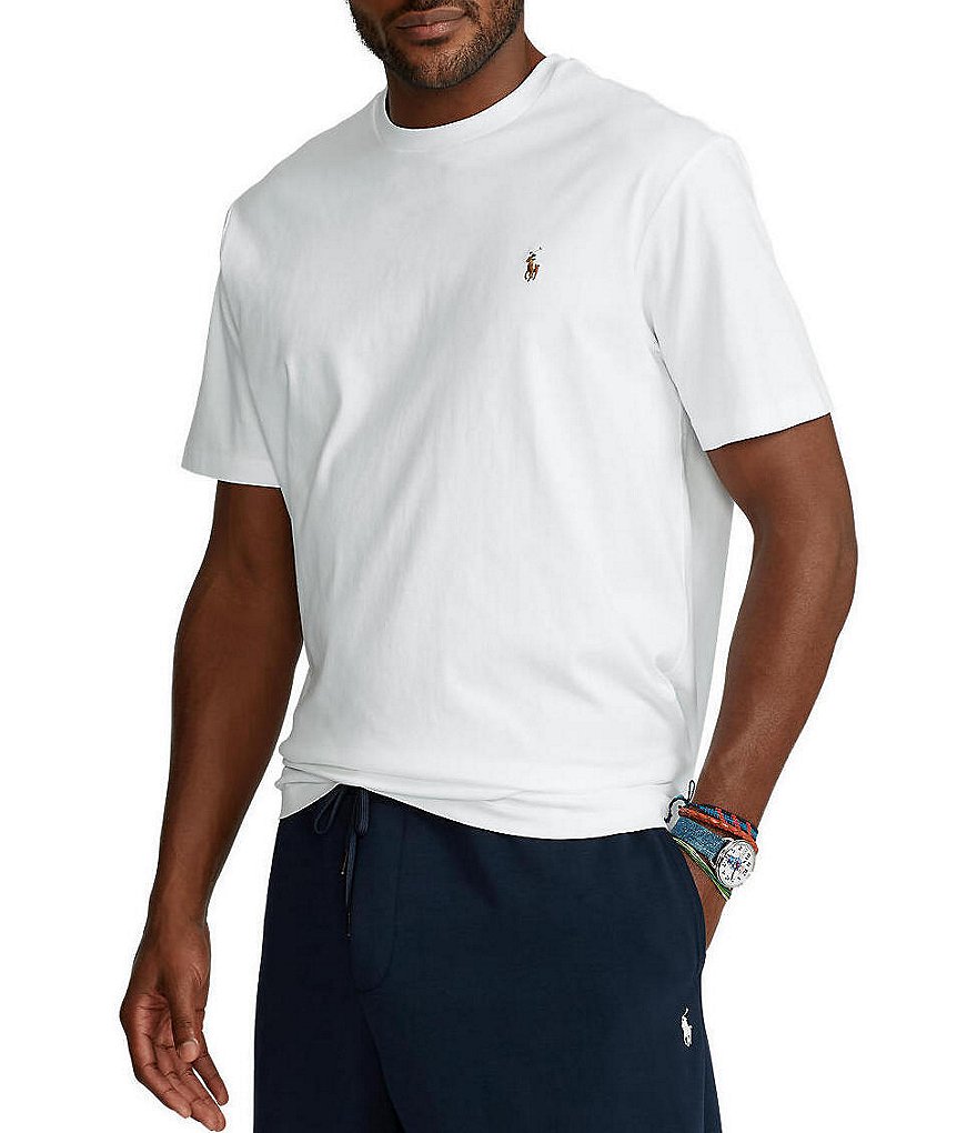 Murano Big & Tall Liquid Luxury Interlock Short-Sleeve Crew Tee