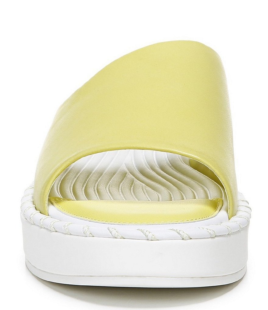 Sarto by Franco Sarto Zoe Leather Platform Slides