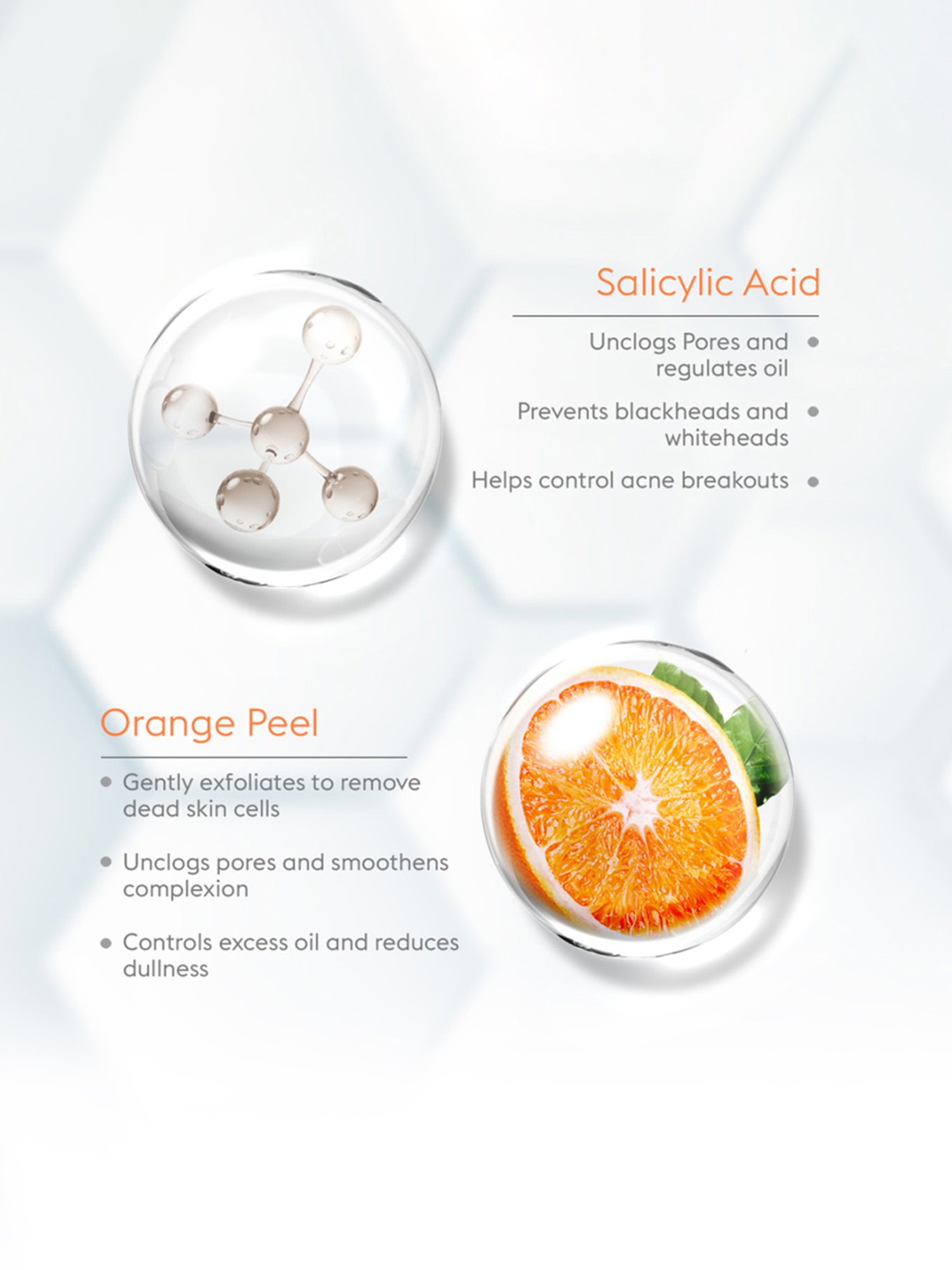 VLCC Acne Defence Orange Peel for AM & Hydra Nourish Aloe Vera for PM Face Wash Combo