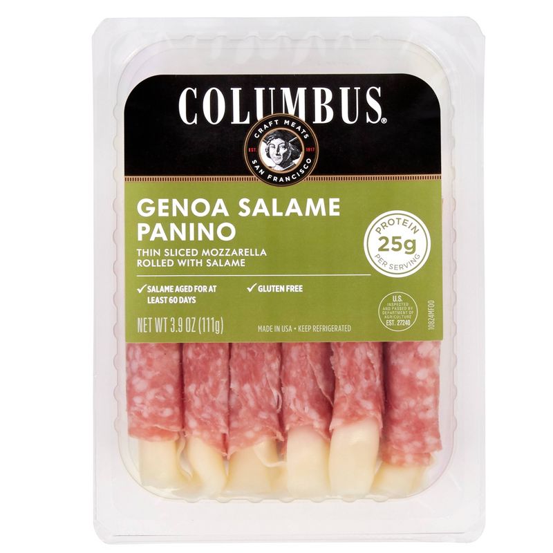 Columbus Genoa Salame Panino - 3.9oz