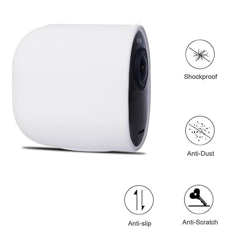 Skin for Arlo Pro 3 Protective Cover Case for Arlo Ultra and Arlo Pro 3 Form Fitting Accessories White 3 Pack