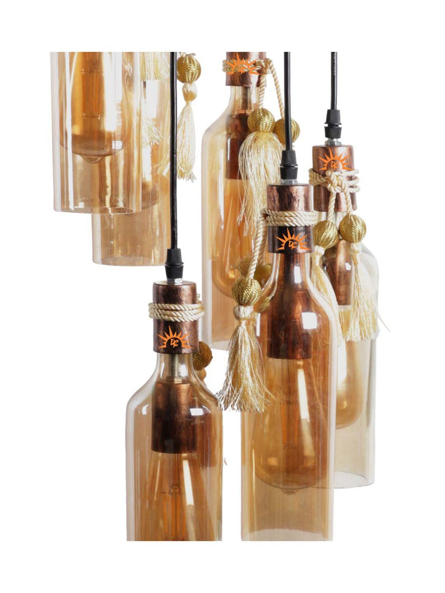 DecorativeRay Transparent Hanging Light - Set of 1