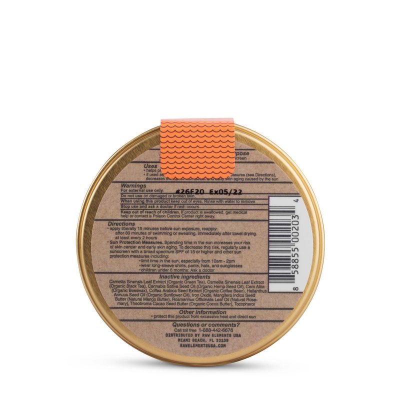 Badger Sport Mineral Sunscreen Face Stick - SPF 35 - 0.65oz